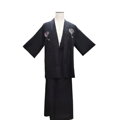 Japanese kimono men's formal dress Japanese cuisine dress Traditional costume - Aimall