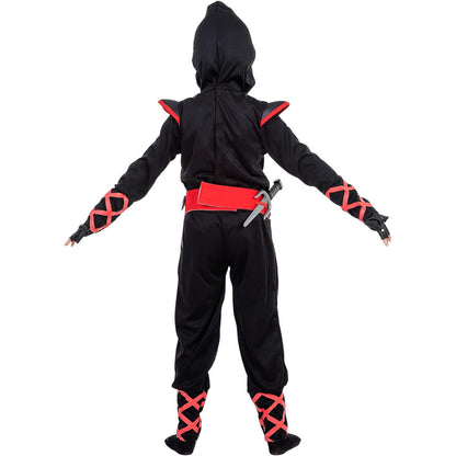 Muscle Dragon Red Ninja Costume