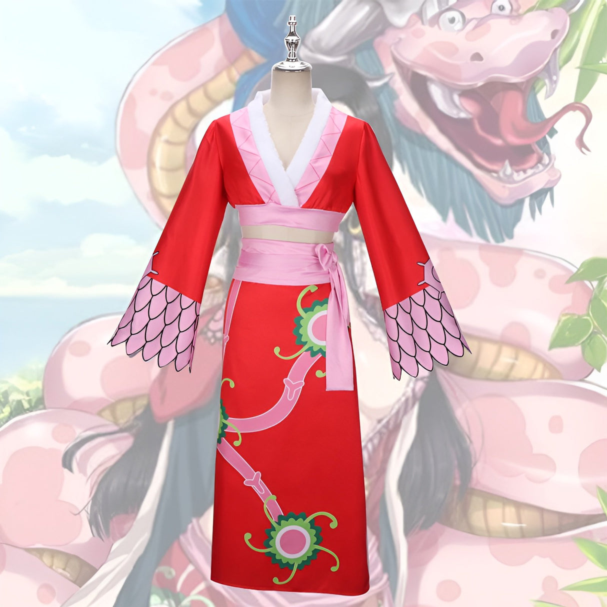 One Piece Boa Hancock 'Empress' Cosplay Costume