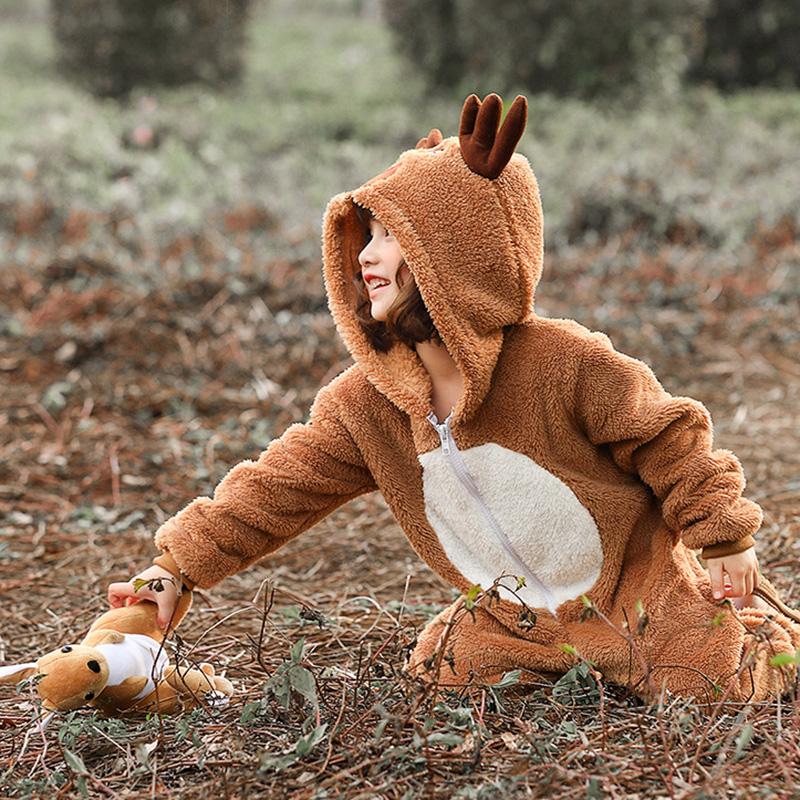 Kids' Reindeer Onesie Cosplay Costume