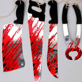 Halloween Hanging Bloody Weapons Horror Props