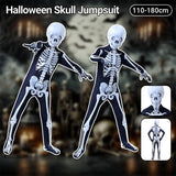 Halloween Cosplay Skeleton Skeleton Jumpsuit