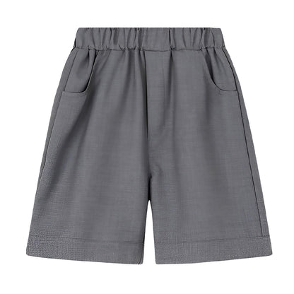 Kids' Versatile School Uniform Shorts