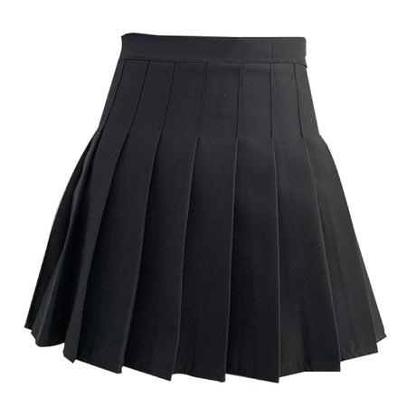 Classic Pleated Mini Skirt