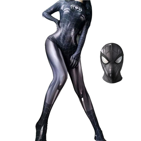 Female Venom Cosplay Bodysuit