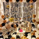 Party Decoration Birthday Metallic Tinsel Foil Curtain