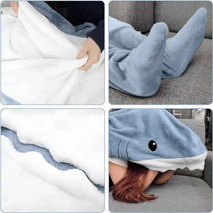 Flannel Shark Sleeping Bag Costume