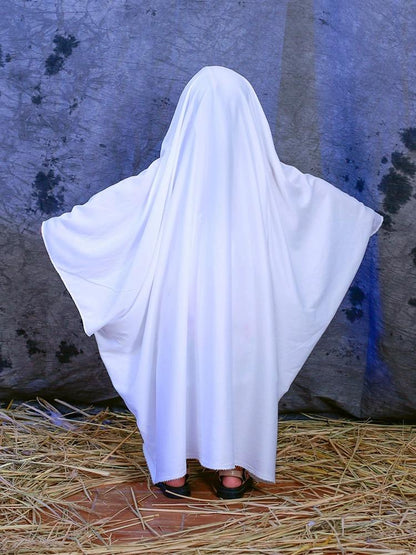 White Ghost Cloak Halloween Costume