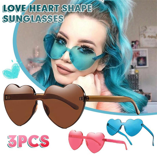 Love Heart Shaped Sunglasses