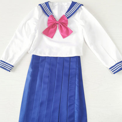 Sailor Moon Cosplay Costume School Uniform Long Sleeve