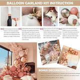 Vintage Pink Balloon Arch Kit
