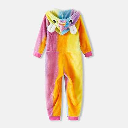 Flannel Parent-Child One-Piece Animal Pyjamas