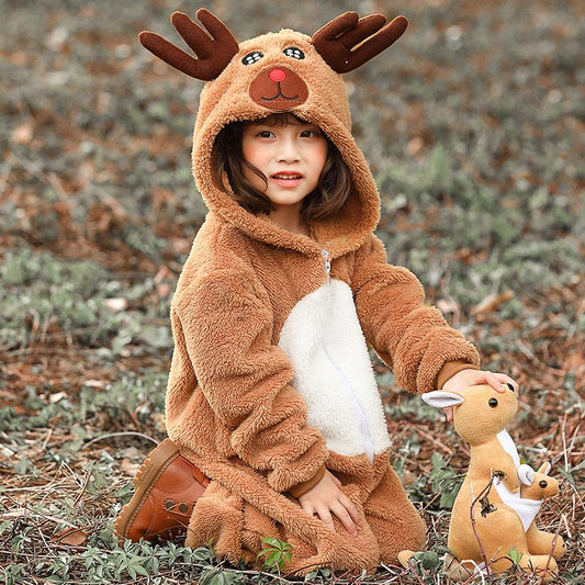 Kids' Reindeer Onesie Cosplay Costume