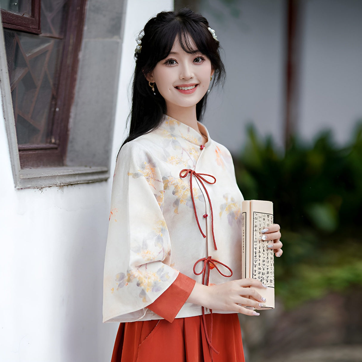 Modern Ensemble – New Chinese Style Contemporary Chinese Dress
