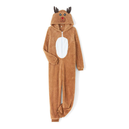 Adult Reindeer Onesie Cosplay Costume