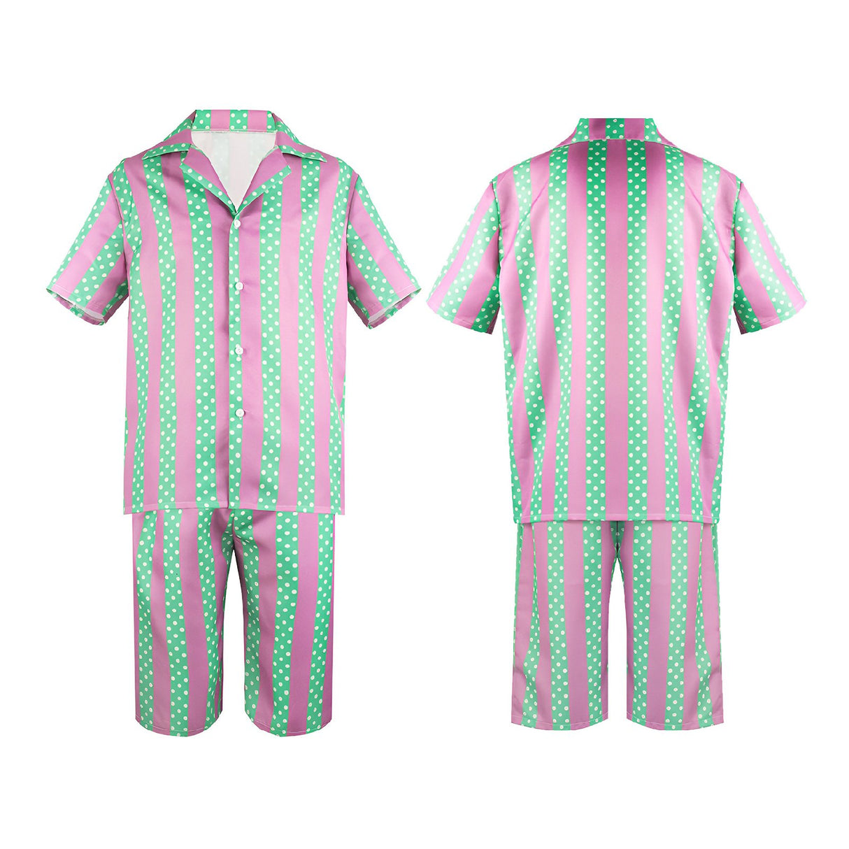 Barbie-Inspired Striped Pajama Set
