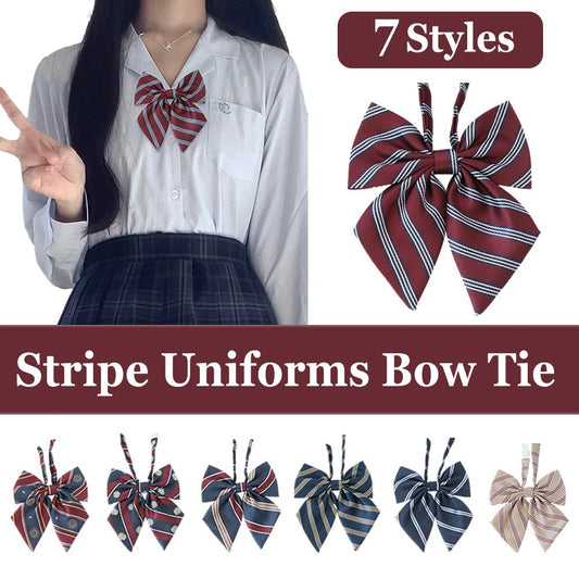 Striped Uniform Bow Ties