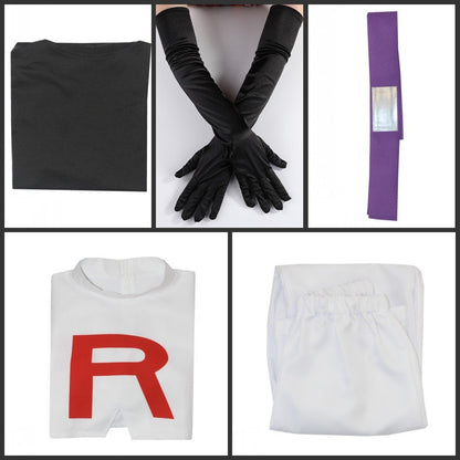 Pokémon Team Rocket James Cosplay Costume