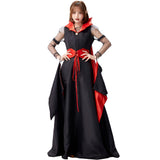 Halloween Costume Queen Dress Ampire Costume Vampire Bat Night Bar Devil Costume - Aimall