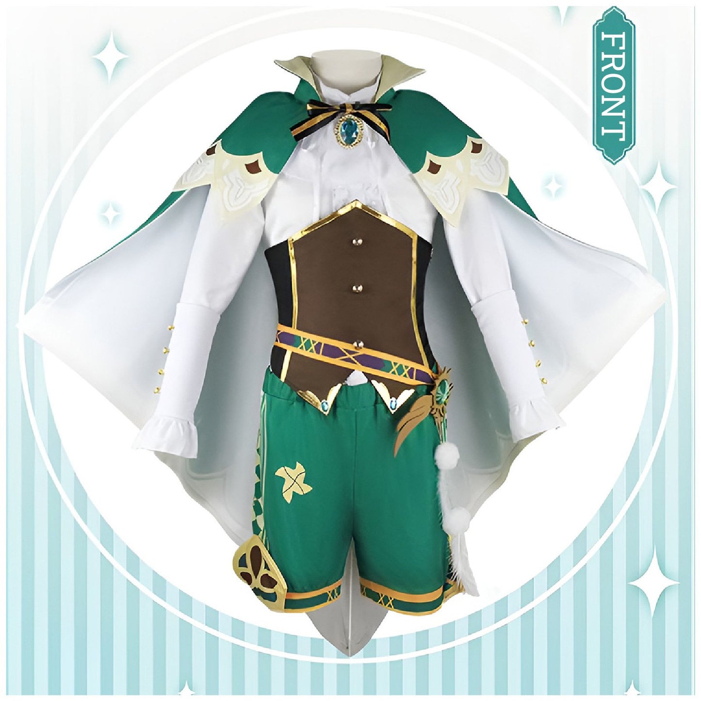 Genshin Impact Venti Cosplay Costume