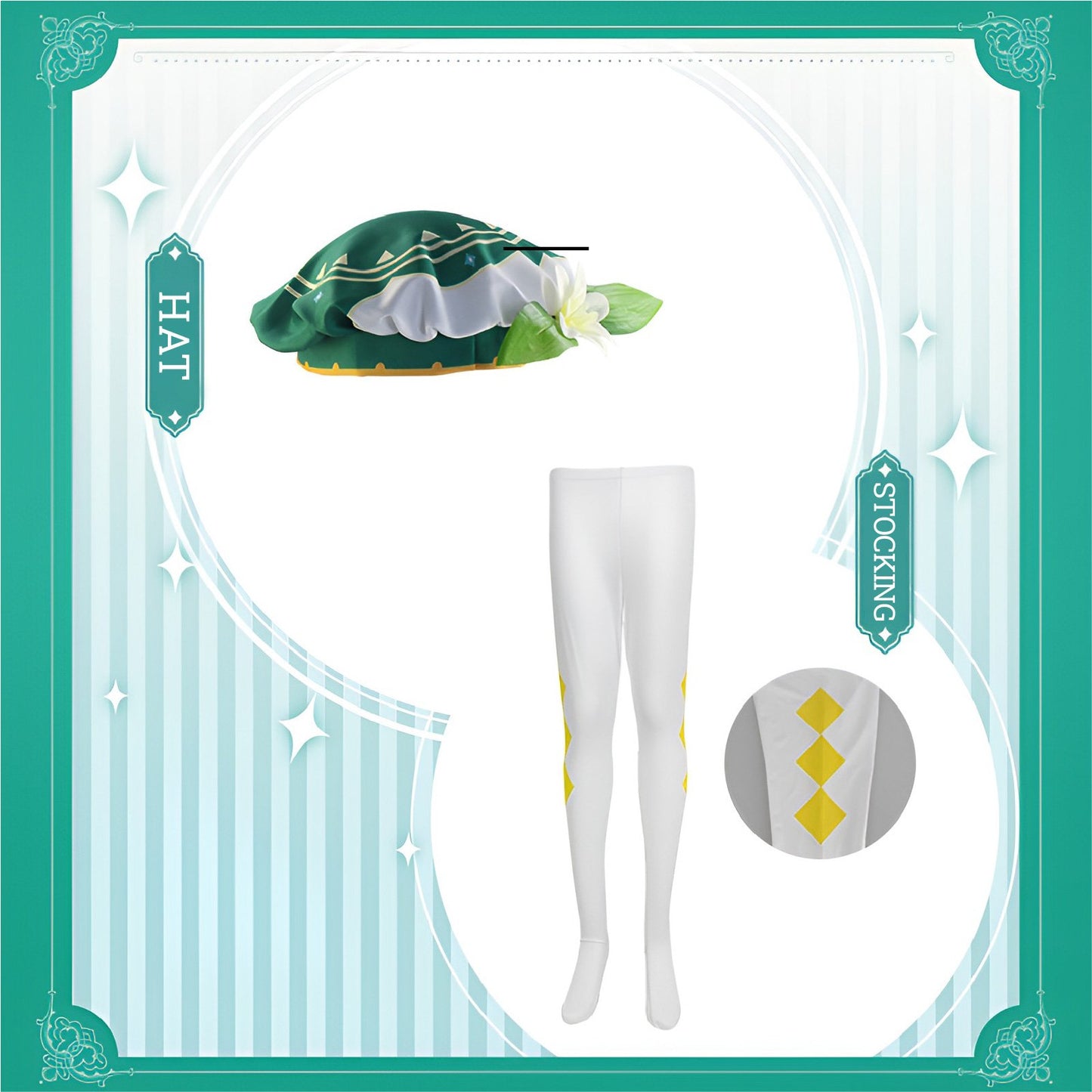 Genshin Impact Venti Cosplay Costume