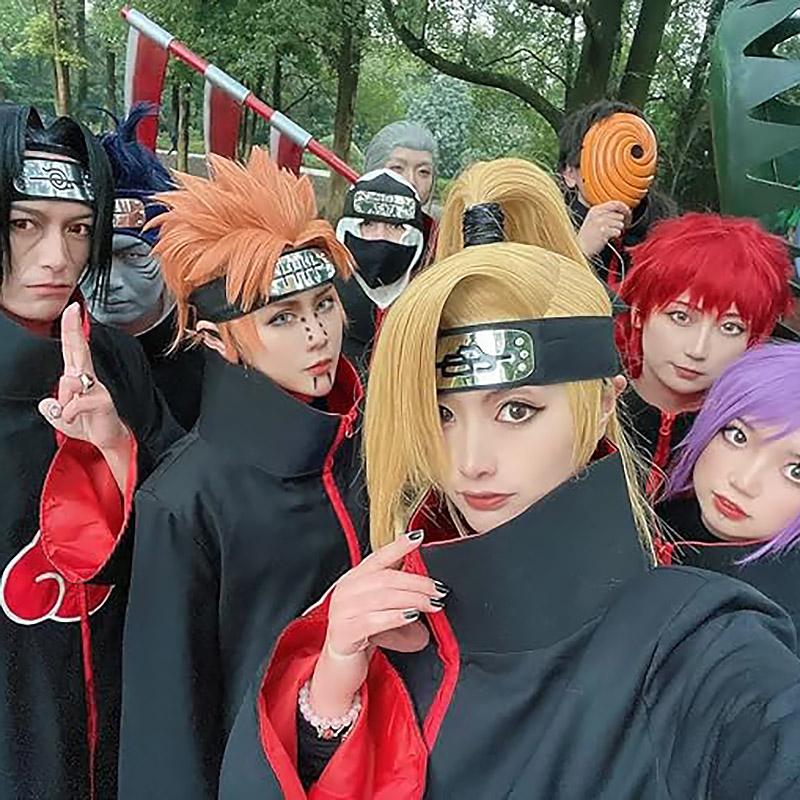 Naruto Akatsuki Taka Ninja Cloak Cosplay Costume