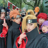 Naruto Akatsuki Taka Ninja Cloak Cosplay Costume