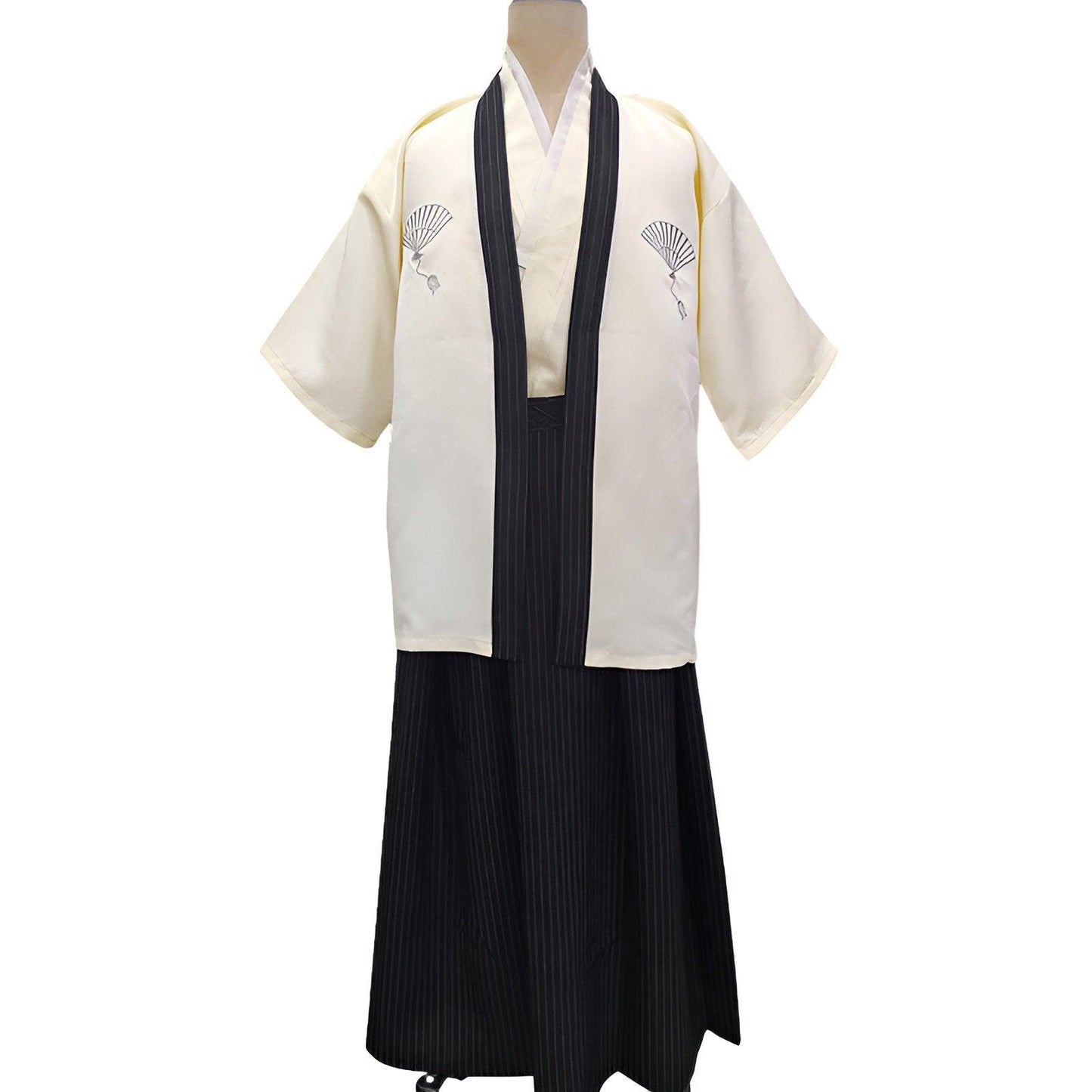 Japanese kimono men's formal dress Japanese cuisine dress Traditional costume - Aimall