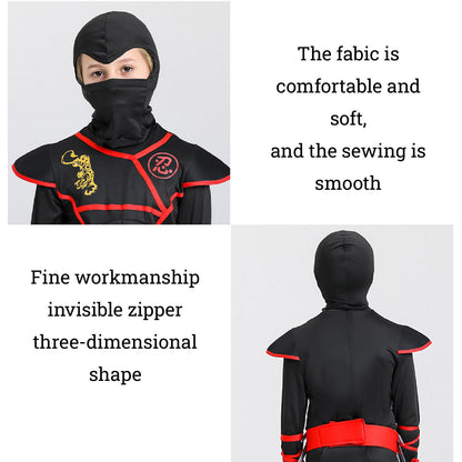 Muscle Dragon Red Ninja Costume