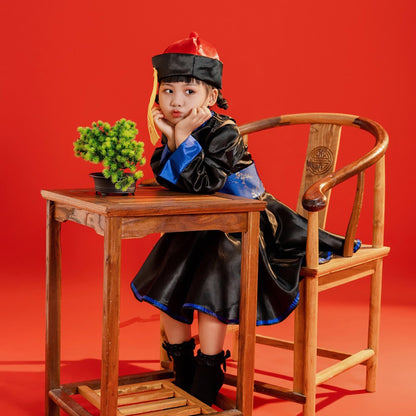 Kids Chinese Zombie Cosplay Costume