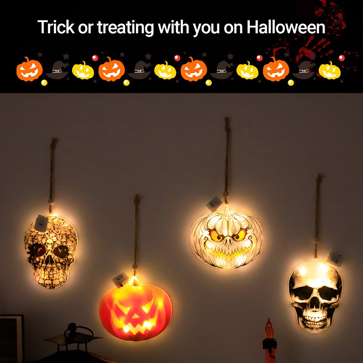 Halloween LED Colorful Lights