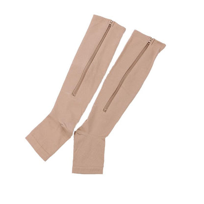 Premium Zip-Up Compression Socks