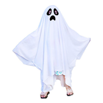 White Ghost Cloak Halloween Costume