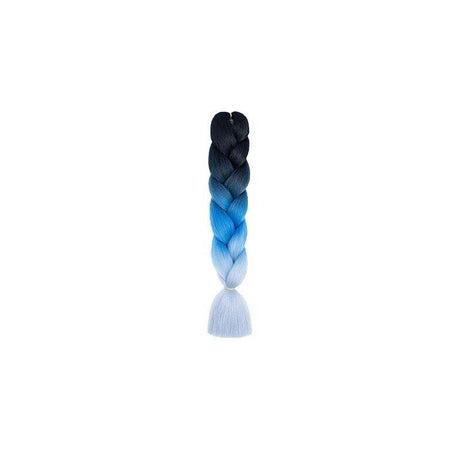Colorful Ombre Jumbo Box Braids Wig