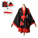 Naruto Akatsuki Kimono Cosplay Costume