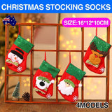Christmas Holiday Candy Gift Decoration Socks