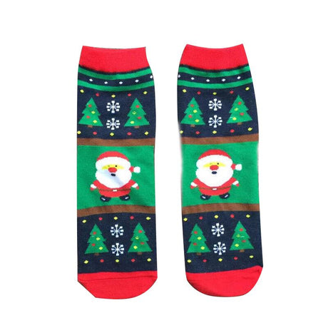 Christmas Cartoon Socks