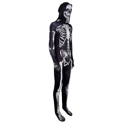 Halloween Cosplay Skeleton Skeleton Jumpsuit