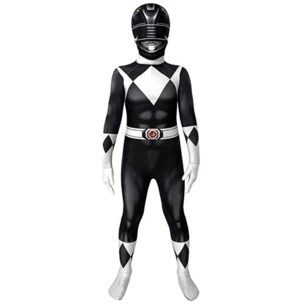 Mighty Morphin Power Rangers Black Dinosaur Costume