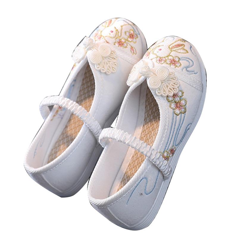 Kids' Traditional Chinese Embroidered Shoes